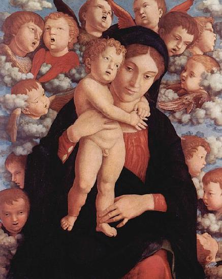  Maria mit Kind und Engeln
